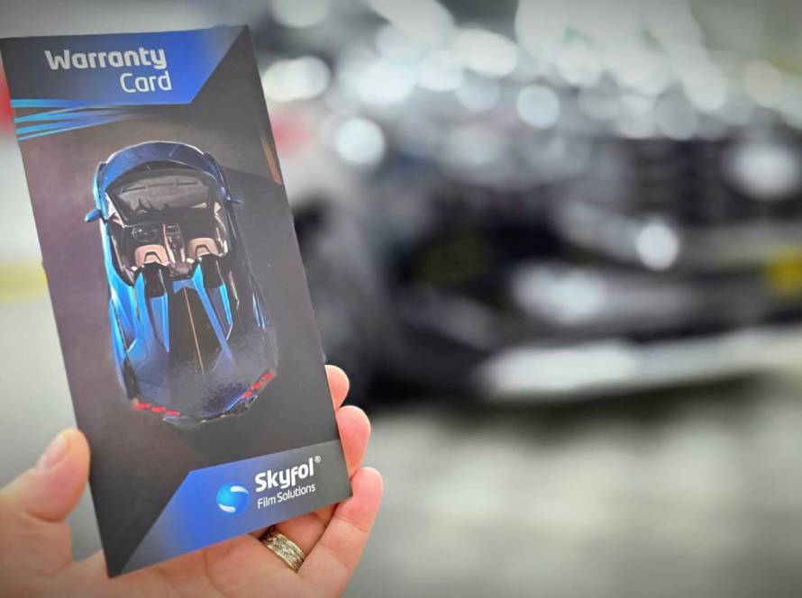 Certificat de garantie folie ppf premium in Bucuresti