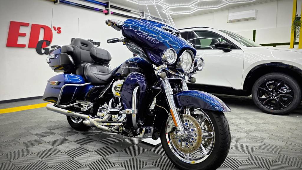 Detailing si sigilare cu protectie ceramica Harley Davidson Ultra CVO in Bucuresti