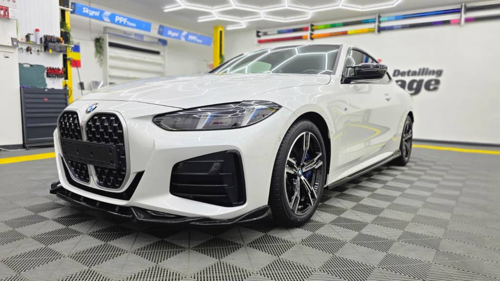 Detailing exterior Bmw seria 4 in atelierul nostru din Bucuresti