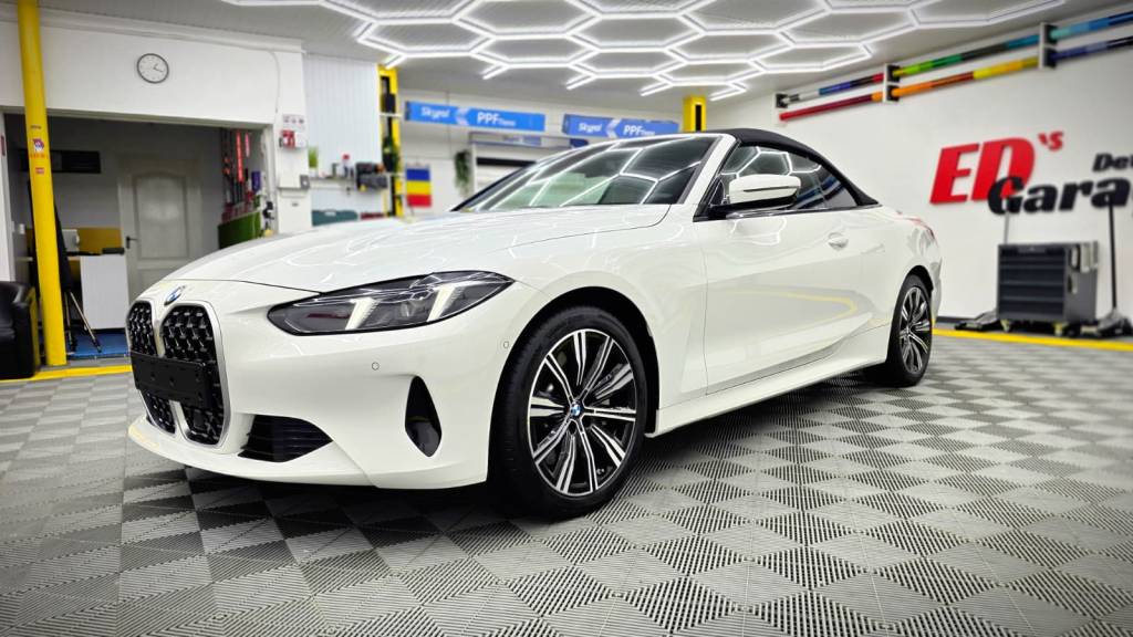 Bmw G23 nou infoliat cu folie ppf in Bucuresti