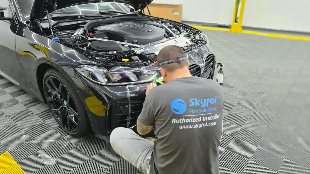 Automobile premium protejate cu folie PPF în atelierul ED's Detailing Garage din București