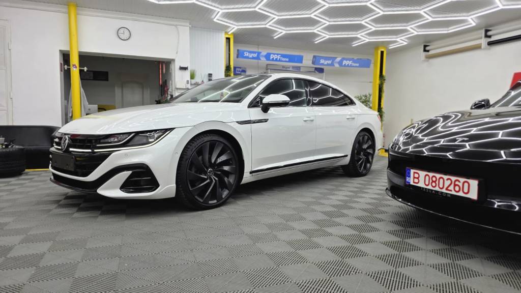 Chrome Delete București – colantare elemente cromate Volkswagen Arteon – ED’s Detailing Garage