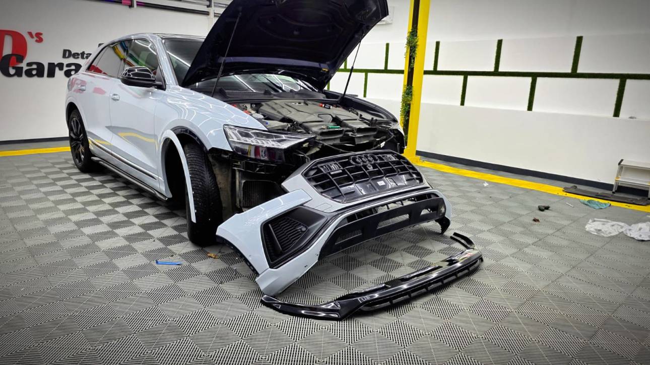 Demontare corecta inainte de montare kit tuning Maxton in Bucuresti