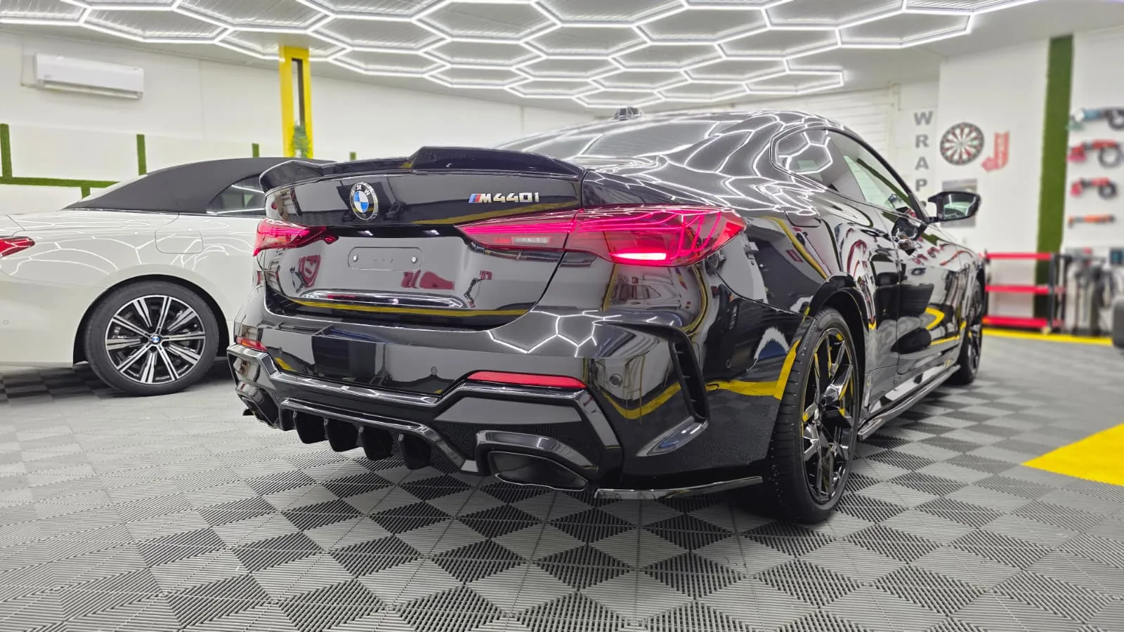 Bmw M4 infoliat cu PPF in Bucuresti